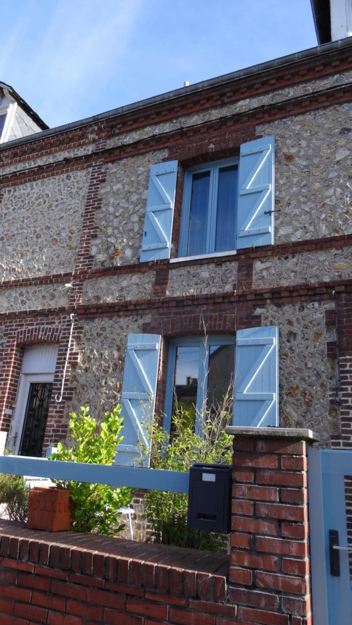 Maison Avec Grand Jardin Et Terrasse Dans Quartier De La Benedictine Fécamp Exterior foto